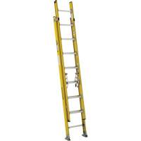 Extension Ladder, 375 lbs. Cap., 13' H, Grade 1AA VD532 | Fastek