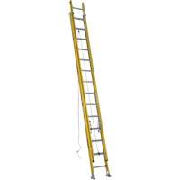 Extension Ladder, 375 lbs. Cap., 25' H, Grade 1AA VD535 | Fastek