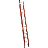 Extension Ladder, 300 lbs. Cap., 17' H, Grade 1A VD549 | Fastek