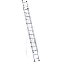 Extension Ladder, 300 lbs. Cap., 25' H, Grade 1A VD569 | Fastek