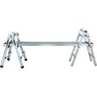 Telescoping Multi-Position Ladder, 2.916' - 9.75', Aluminum, 300 lbs., CSA Grade 1A VD689 | Fastek