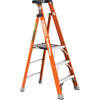 Safespace Platform Step Ladder, 3', 300 lbs. Cap. Fastek