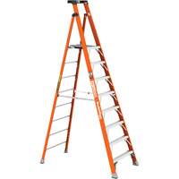 Safespace Platform Step Ladder, 8', 300 lbs. Cap. Fastek