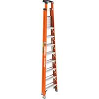 Safespace Platform Step Ladder, 8', 300 lbs. Cap. Fastek