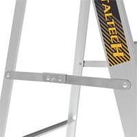Step Ladder, 10', Aluminum, 225 lbs. Capacity, Type 2 Fastek