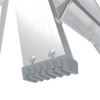 Step Ladder with Paint Tray, 10', Aluminum, 225 lbs. Capacity, Type 2 Fastek