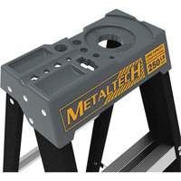 Step Ladder with Paint Tray, 10', Fibreglass, 250 lbs. Capacity, Type 1 Fastek