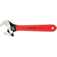 Crescent Adjustable Wrenches, 8" L, 1-1/8" Max Width, Black VE055 | Fastek