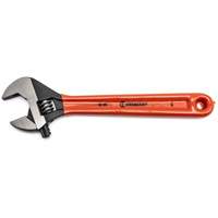 Crescent Adjustable Wrenches, 12" L, 1-1/2" Max Width, Black Fastek