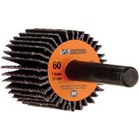 Standard Abrasives Flap Wheel, Aluminum Oxide, 60 Grit, 1" x 1" x 1/4" Fastek