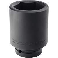 Socket, Impact, 2-9/16", 1" Drive, 6 Points, Deep Fastek