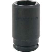 Socket, Impact, 2-1/4", 1-1/2" Drive, 6 Points, Deep Fastek