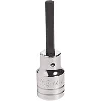 Socket Bit, Hex, 18 mm x 4" L, 1/2" Drive Fastek