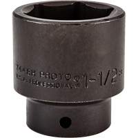 Socket, Impact, 1-1/2", 1/2" Drive, 6 Points Fastek