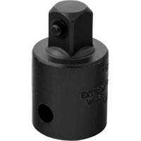 Socket Adapter, Impact, 1/2" Drive, 3/8" Socket, 1-7/16" L Fastek