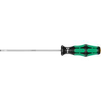 Slotted Screwdriver, 3.5 mm Tip, Round, 8-1/8" L, Plastic Handle Fastek
