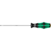 Slotted Screwdriver, 4 mm Tip, Round, 9-3/4" L, Plastic Handle Fastek
