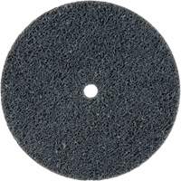 Standard Abrasives 500 Series Soft Density Unitized Wheels, 3" x 1/4", 1/4" Arbor, Fine Grit, Silicon Carbide Fastek
