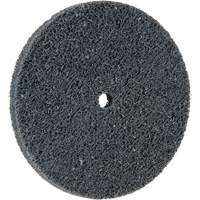 Standard Abrasives 500 Series Soft Density Unitized Wheels, 3" x 1/4", 1/4" Arbor, Fine Grit, Silicon Carbide Fastek