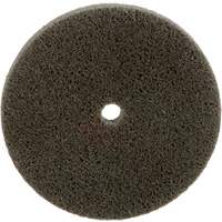 Standard Abrasives Unitized Wheel, 3" x 1/4", 1/4" Arbor, Fine Grit, Aluminum Oxide Fastek