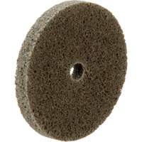 Standard Abrasives Unitized Wheel, 2" x 1/4", 1/4" Arbor, Medium Grit, Aluminum Oxide Fastek