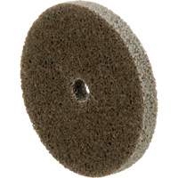 Standard Abrasives Unitized Wheel, 2" x 1/4", 1/4" Arbor, Medium Grit, Aluminum Oxide Fastek