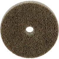 Standard Abrasives Unitized Wheel, 2" x 1/4", 1/4" Arbor, Medium Grit, Aluminum Oxide Fastek