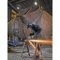 Meule &agrave; tronçonner Zipcut, 5" x 3/64", Arbre de 7/8", Type 1, Oxyde d'aluminium, 12 200 Tr/min Fastek