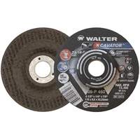XCAVATOR™ Grinding Wheel, 4-1/2" x 1/4", 7/8" arbor, Zirconium, Type 27 VV502 | Fastek