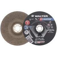 XCAVATOR™ Grinding Wheel, 7" x 1/4", 7/8" arbor, Zirconium, Type 27 VV506 | Fastek