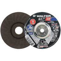 Zip Cutting and Grinding Wheel, 4" x 1/32", 3/8" Arbor, Type 27, 60 Grit, Aluminum Oxide Fastek