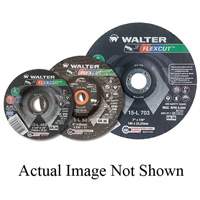 Meule FLEXCUT, 3", 36 Grain, Oxyde d'aluminium, 3/8", 20400 Tr/min, Type 29 Fastek