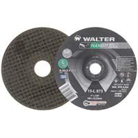 FLEXCUT MILL SCALE Grinding Wheel, 7", 36 Grit, Aluminum Oxide, 7/8", 8600 RPM, Type 29 Fastek