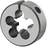 Round Adjustable Die, 10-24 Thread, High Speed Steel Fastek