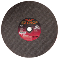 EZ-Chop<sup>®</sup> Chop Saw Wheel, 14" x 3/32", 1" Arbor, Type 1, Aluminum Oxide, 4400 RPM WI910 | Fastek