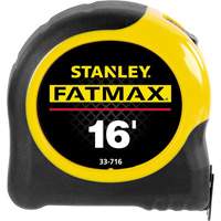 FatMax<sup>®</sup> Measuring Tape, 1-1/4" x 16', 16ths of an Inch Graduations WJ403 | Fastek