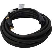 Heavy-Duty Neoprene Extension Cords, Indoor/Outdoor, SOOW, 14/3 AWG, 15 A, 25' Fastek