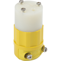 Industrial Straight Blade Connector, 5-15P, Nylon Fastek