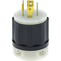 Industrial Grade Locking Device, Nylon, 20 Amps, 125 V/250 V, L14-20P XA890 | Fastek