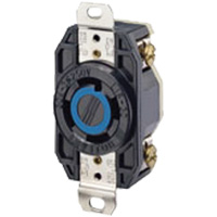 Single Flush 3-Pole 4-Wire Grounding Receptacle Fastek