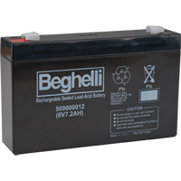 Sealed Lead Acid Batteries, 6 V, 7.2 Ah Fastek