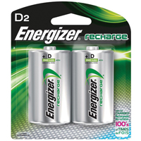 Rechargeable NiMH Batteries, D, 1.2 V Fastek