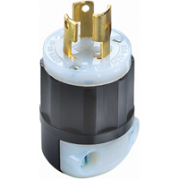 Industrial Grade Locking Device, Nylon, 15 Amps, 125 V, L5-15P XC172 | Fastek