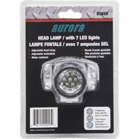 Headlamp, LED, 28 Lumens, 20 Hrs. Run Time, AAA Batteries Fastek