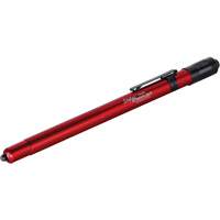Stylus&reg; Pen Light, LED, 11 Lumens, Aluminum Body, AAAA Batteries, Included Fastek