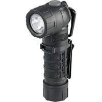 Lampe de poche &agrave; angle droit PolyTac 90 X, DEL, Piles CR123A, Polym&egrave;re Fastek