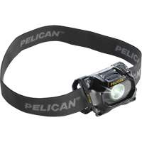 2750 Headlamp, LED, 259 Lumens, 2.3 Hrs. Run Time, AAA Batteries Fastek