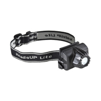 HeadsUp Lite 2690 Headlamp, LED, 74 Lumens, 11 Hrs. Run Time, AAA Batteries Fastek