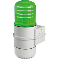 Streamline<sup>®</sup> Modular Multifunctional LED Beacons, Continuous/Flashing/Rotating, Green XE720 | Fastek