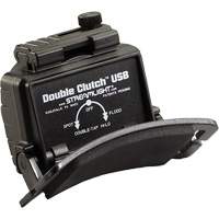 Double Clutch USB Headlamp, LED, 125 Lumens, 3.5 Hrs. Run Time, Rechargeable Batteries Fastek